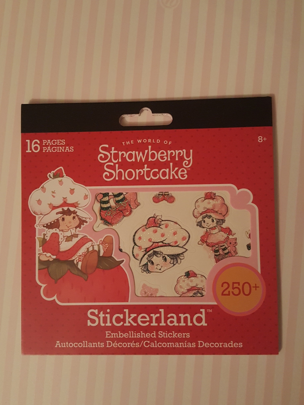 The World of Strawberry Shortcake Stickerland Embellished Stickers - Red & Pink - Picture 3 of 8